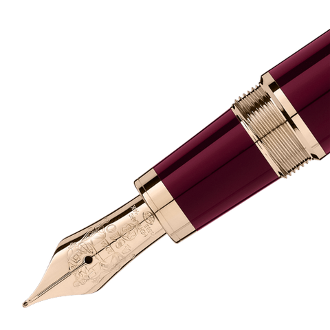 Montblanc John F. Kennedy Special Edition Burgundy Fountain Pen - Chalmers Jewelers