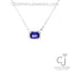 Luvente 0.80ct Tanzanite & Diamond Pendant N03684