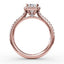 Fana Emerald Cut Diamond Ring S3793