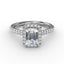 Fana Emerald Cut Diamond Ring S3793
