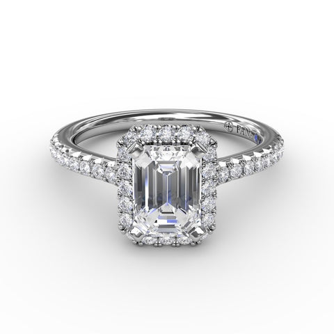 Fana Emerald Cut Diamond Ring S3793