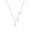 Dainty Cross Diamond Necklace