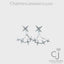 0.54ctw Diamond Starburst Fashion Jackets and Earrings