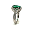 18k Emerald Couture Ring