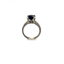 3.41CT NATURAL BLUE SAPPHIRE AND DIAMOND RING