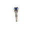 3.41CT NATURAL BLUE SAPPHIRE AND DIAMOND RING