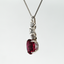 5.58ct Rubilite and Diamond Custom Pendant