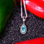 0.75ct Paraiba Tourmaline Custom Pendant