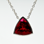 Platinum Custom 6.49ct Tourmaline Pendant