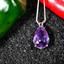 13.43CT PEAR AMETHYST PENDANT