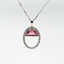 1.59CT TOURMALINE AND DIAMOND CUSTOM PENDANT