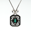 1.24ct Emerald & Diamond Pendant