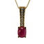 5.26 CT RUBY & DIAMOND PENDANT