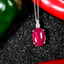 9.67CT RUBY AND DIAMOND PENDANT