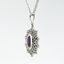 2.11CT PURPLE STAR SAPPHIRE AND DIAMOND CUSTOM PENDANT