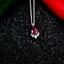 0.99CT RUBY & DIAMOND CUSTOM PENDANT