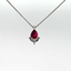 0.99CT RUBY & DIAMOND CUSTOM PENDANT