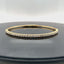 14k Yellow Gold 1.89CTW Diamond Flex Bangle