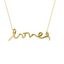 MIDAS 14k Gold Love Script Diamond Accent Necklace MF033074