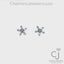 0.45ctw 18k Diamond Flower Fashion Earrings