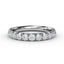 Fana French Pave Set Anniversary Band W6402