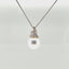 White South Sea Pearl and Diamond Ribbon Necklace
