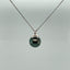 Modern Bar Bell Tahitian Pearl Necklace