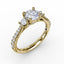 Fana Classic Three Stone Engagement Ring S3147