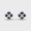 FANA Sapphire and Diamond Cluster Studs ER1643S