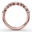 Fana Baguetteand Round Diamond Wedding Band W7426