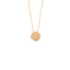 MIDAS 14k Gold Mini Engravable Disc Necklace MF027780