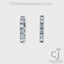4.00ctw Diamond Hoop Earrings