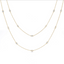 KWIAT Diamond Strings Station Necklace N-DIASTRSING18-GROUP-18KW