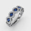 Fana Hold Me Close Sapphire and Diamond Twist Ring
