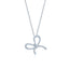 KWIAT Elements Bow Pendant with Diamonds N-9540-0-DIA-18KW