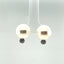 White South Sea Pearl and Diamond Modern Earrings