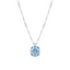 KWIAT Argyle Collection Aquamarine and Diamond Necklace N-28688-0-AQUDIA-18KW