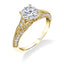 Sylvie ANTIQUE INSPIRED ENGAGEMENT RING S1744