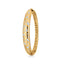 KWIAT Cobblestone Bangle with Diamond Accents B-19537-0-18KY