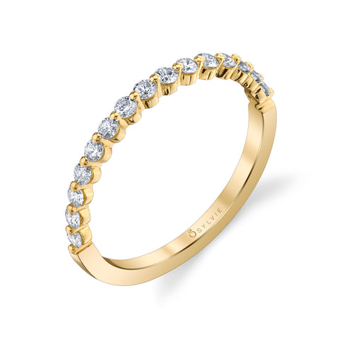 Sylvie Stackable Wedding Band B1P15-0030 - Chalmers Jewelers