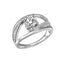 John Bagley Signature Diamond Engagement Ring #266832 - Chalmers Jewelers