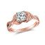 John Bagley Classic Twisted Diamond Engagement Ring #316373 - Chalmers Jewelers