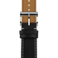 Ball Black calf leather 21mm - Polished Pin Buckle