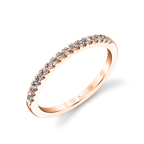 Sylvie Classic Wedding Band BS1018