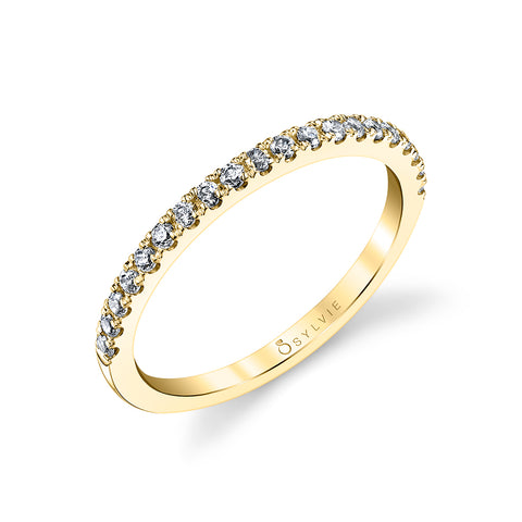 Sylvie Classic Wedding Band BS1086