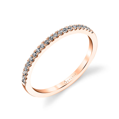 Sylvie Classic Wedding Band BS1107