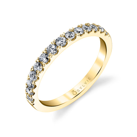 Sylvie Classic Wedding Band BS1127