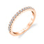 Sylvie Classic Diamond Wedding Band BS1498