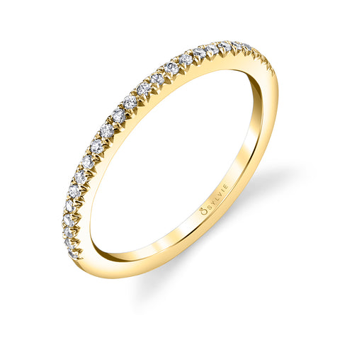 Sylvie Classic Wedding Band BS1526