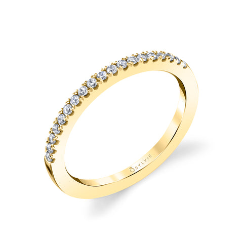 Sylvie Classic Wedding Band BS1707